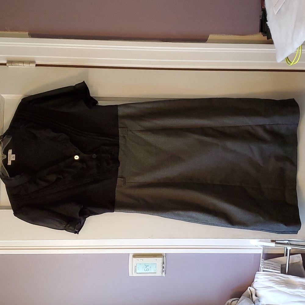 Dress Barn Black and Gray Dress